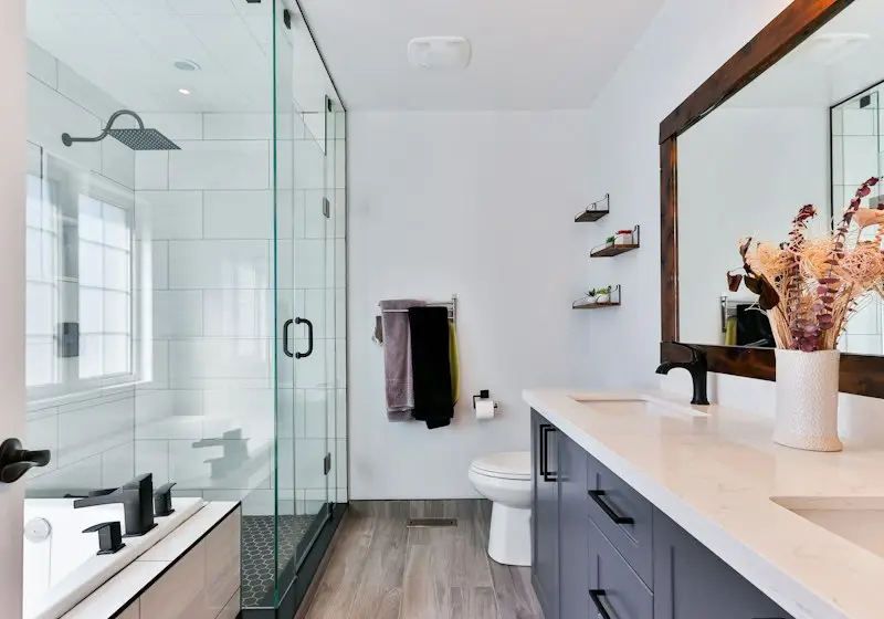 Bathroom in a rental home